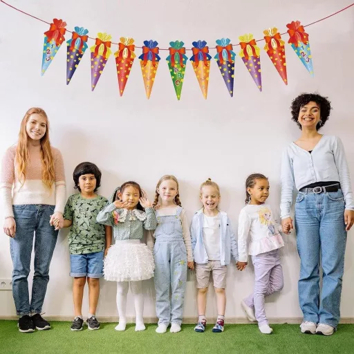 Súprava dekorácií na začiatok školy - Prvý deň v škole