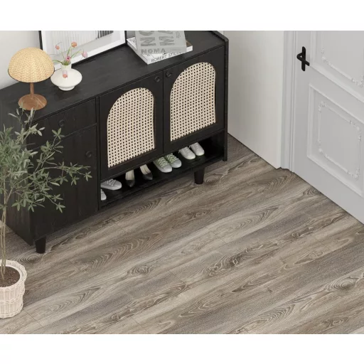 Homease pardoseală PVC autoadezivă, plăci vinil impermeabile, aspect lemn, 91x15 cm, 72 buc