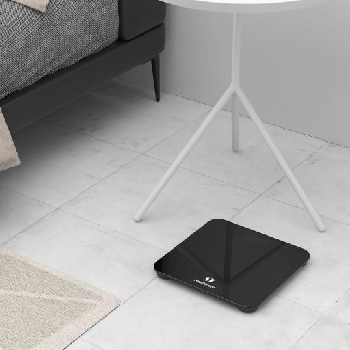 Healthkeep digitális személymérleg 180 kg-ig, LED kijelzővel és edzett üveggel