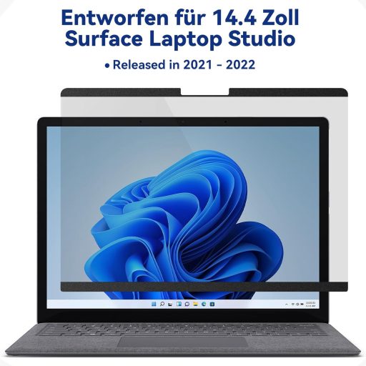 Protescreen Mágneses Adatvédelmi Szűrő Microsoft Surface Laptop Studio 14.4" - Kék Fény Szűrő