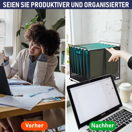 Dasher Products A4 Függőleges Fájltartó Fekete Fém Hálós Dokumentumtartó Irattartó Kosár