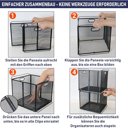 Dasher Products A4 Függőleges Fájltartó Fekete Fém Hálós Dokumentumtartó Irattartó Kosár