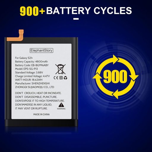 Batéria ElephantStory 4800mAh pre Samsung Galaxy S21+ Plus (SM-G996) - EB-BG996ABY Lítium-polymérová náhradná batéria so sadou na opravu