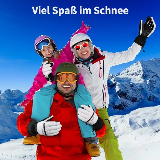 ATERCEL Thinsulate Síkesztyű Vízálló Touchscreen Férfi Női Téli Snowboard