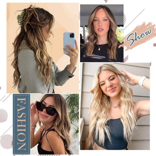 Ms Taj Láthatatlan Hajhosszabbítás 30 cm Barna Göndör Műhaj Állítható Csipeszekkel Női Hajpótlás Rövid Hajhoz