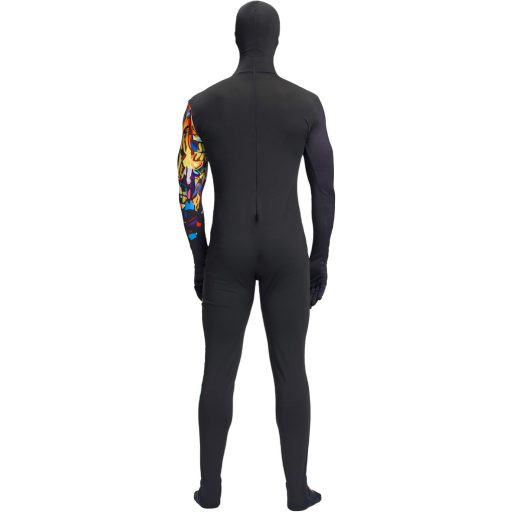 Kostým kostry pre dospelých IKALI na halloweensku párty - Overal s kapucňou a maskou (M)