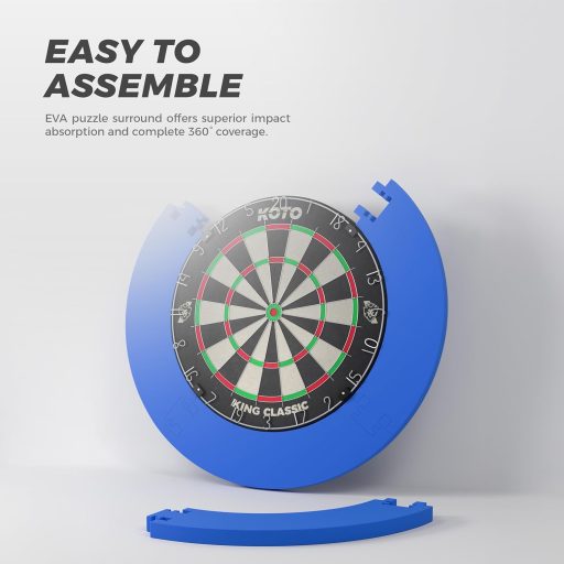 KOTO 4 darabos dartboard szegély, EVA dart falvédelem, ütésálló