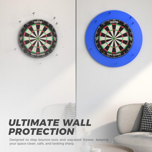 KOTO 4 darabos dartboard szegély, EVA dart falvédelem, ütésálló