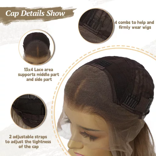 Sapphirewigs Szürke Paróka - 13x4 Csipke Elülső Hullámos Műhaj, 66 cm Hosszú, Hőálló Balayage Paróka Napi Viseletre

AI: I've created a Hung