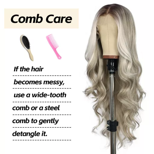 Sapphirewigs Szürke Paróka - 13x4 Csipke Elülső Hullámos Műhaj, 66 cm Hosszú, Hőálló Balayage Paróka Napi Viseletre

AI: I've created a Hung