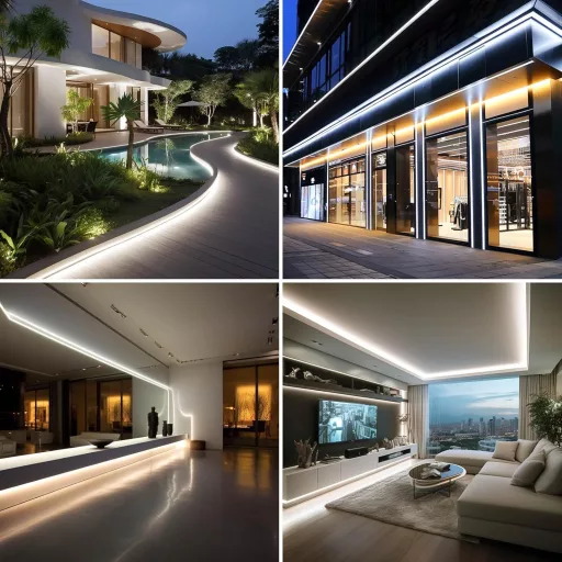 Benlun AC 220V COB LED pás 20m - Prírodná biela 4000K, IP65 Vodotesný, Vonkajšie osvetlenie, Flexibilný strihateľný LED pásik 200W 230V Priamo