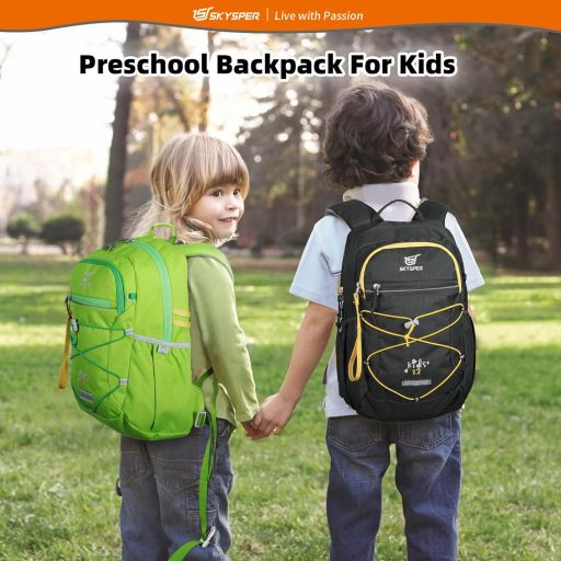 SKYSPER Gyerek Hátizsák 3-8 Év Fiúk Lányok Túrázáshoz Kényelmes