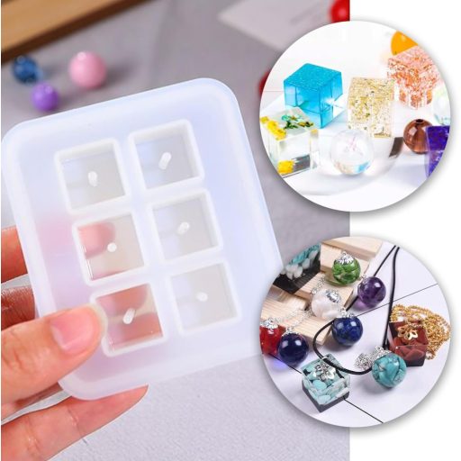 EPODA silikonski kalup za izradu nakita, kalup za izradu perli i narukvica s rupom