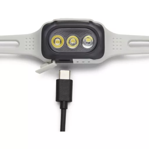 Black Diamond DEPLOY 325 fejlámpa - Könnyű USB-s LED lámpa futáshoz - One size, Alloy