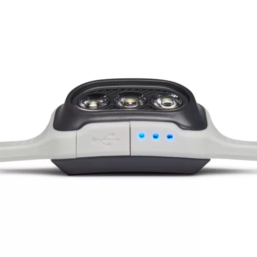 Black Diamond DEPLOY 325 fejlámpa - Könnyű USB-s LED lámpa futáshoz - One size, Alloy