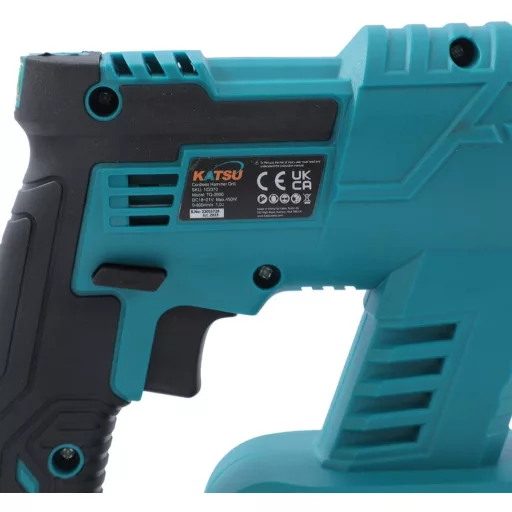 KATSU FIT-BAT 21V Akkus Fúrókalapács SDS Rotációs Fúrógép 2x1.5Ah Akkuval