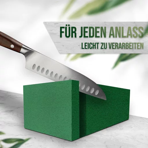 Floraly 3x Bureți Florali, Spumă Florală Premium, Fabricați în Germania, 22x11x8cm, Decorațiuni Florale