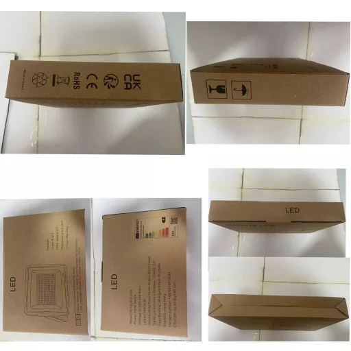 toobettp 50W LED Reflector de Exterior 6000K 5000 Lumeni IP66 Impermeabil Lampă de Grădină 2 buc