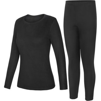   Roadbox női termikus fehérnemű szett, meleg és lélegző hosszú téli alsóruha sporthoz