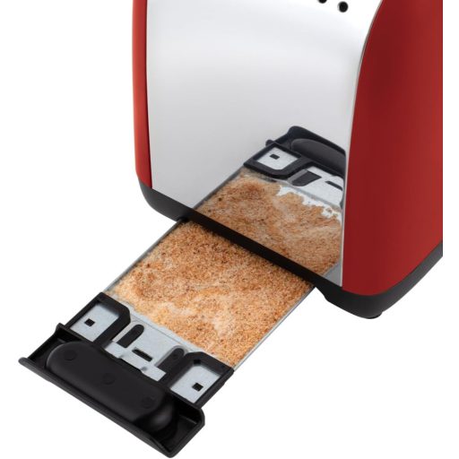 Russell Hobbs Colours Plus Piros Kenyérpirító 2 Szeletes Extra Széles Nyílás 1600W