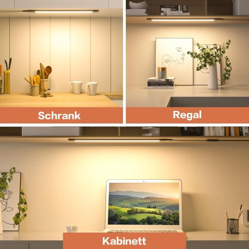 WOBSION LED Konyhapult Lámpa 30cm Érintésmentes Dimmer Semleges Fehér 4000K