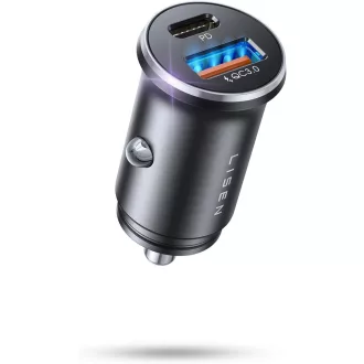   LISEN 54W PD&QC3.0 Autós Szivargyújtó Töltő USB-C Csatlakozóval - Gyorstöltő iPhone és Samsung Készülékekhez, Túlfeszültség Védelemmel