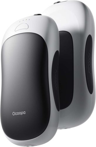 OCOOPA UT3 PRO Elektromos Kézmelegítő Szett, 10000 mAh Powerbank, 4 Hőfokozat, 58°C, Kétoldalas Fűtés, Újratölthető, Ideális Vadászathoz, Ke