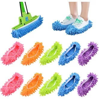   Set de 10 huse pentru încălțăminte WHC, protecții lavabile, reutilizabile, pentru femei și bărbați