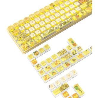   MAMBASNAKE 120 Gombos PBT Pudding Keycap Szett ASA Profil Mechanikus Billentyűzethez