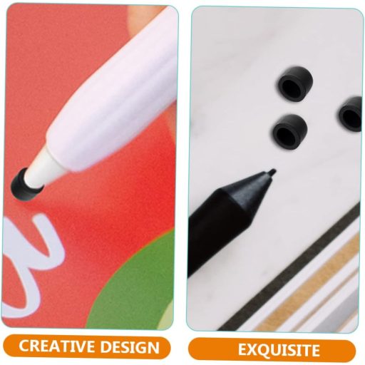 ABOOFAN 1500 db Érintőceruza Hegy Csere Gumi Sapka Kapacitív Stylus Védelem