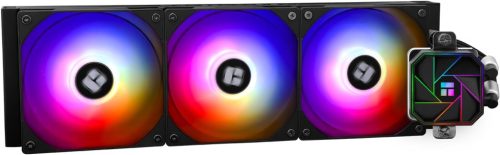 Thermalright Aqua Elite 360 V3 Folyékony CPU Hűtő, 360mm Radiátor, 3x120mm PWM Ventilátor, AMD/Intel Kompatibilis, Alacsony Zajszintű Vízhűt