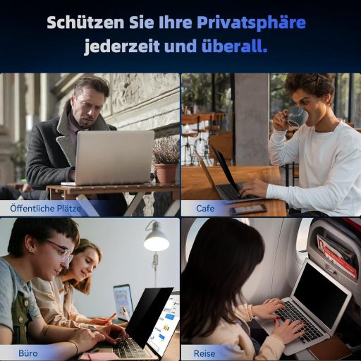 Protescreen 14 Inch Mágneses Laptop Adatvédelmi Képernyő 16:10 Kék Fény Szűrő