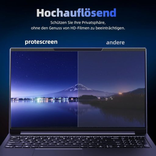 Protescreen 14 Inch Filtru de Confidențialitate Magnetic pentru Laptop 16:10 Filtru Lumină Albastră