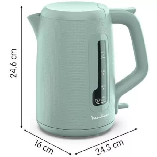Moulinex 1,7L Elektromos Vízforraló Gyors Felmelegítés Automata Kikapcsolás Teaszűrő
