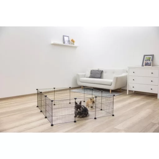 Kerbl Pet Hopsi kültéri ketrec 12 részes 35x35 cm rács - Outdoor enclosure