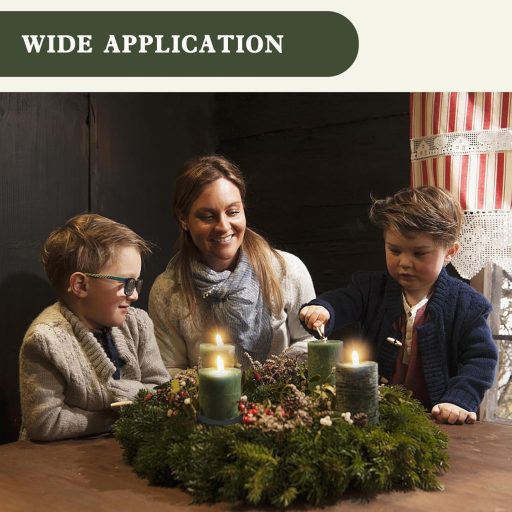 Súprava 4 zlatých adventných svietnikov YD, 7,5 cm kovový svietnik na adventný veniec