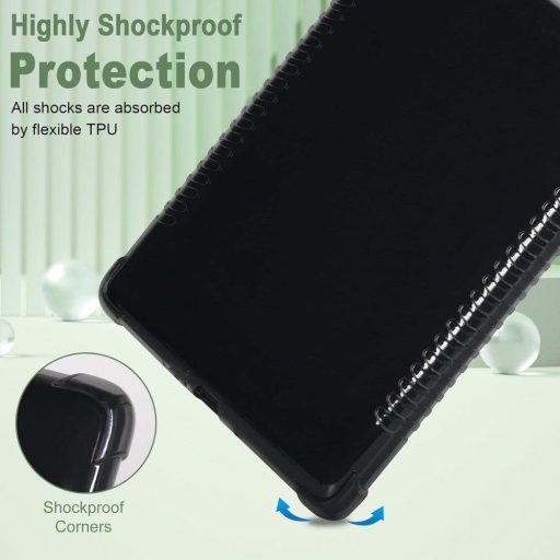 Priehľadno-čierne TPU puzdro pre Kindle Paperwhite 11 (model 2021)