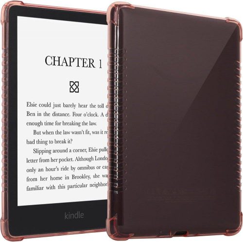 Priehľadné ružové ochranné puzdro pre Kindle Paperwhite 11 - 2021 & Signature
