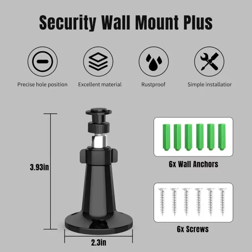 Suport universal rotativ 360° pentru cameră Blink, fixare 2 buc.