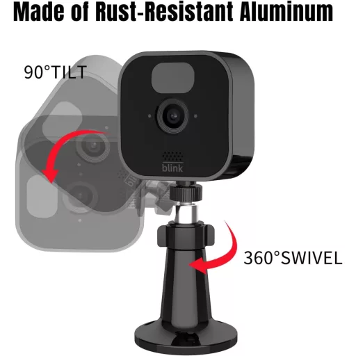 Suport universal rotativ 360° pentru cameră Blink, fixare 2 buc.
