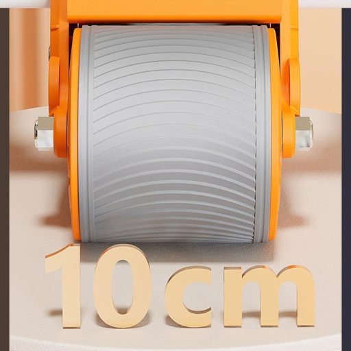 LXWINNER Automatický Odrazový Valček na Brušné Svaly, Dvojkolesový AB Roller Posilňovací Stroj s Podložkou na Kolená, Oranžový Fitness Prístroj pre Domáce Použitie