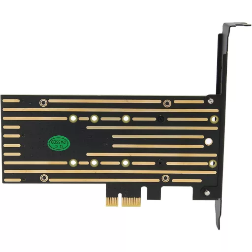 VBESTLIFE Dual M.2 NVMe SSD PCIE Adapter - 6Gbps Átalakító Kártya M2 SATA SSD-hez, Többféle Mérethez (22110/2280/2260/2242/2230), Windows/Li
