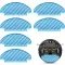 Set 6 bucăți lavete BSITSSS albastre pentru robot aspirator Ecovacs Deebot N8 N8+ Pro T8 T9