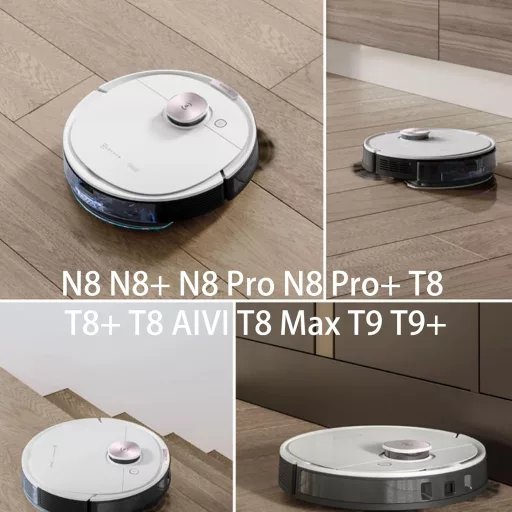 Set 6 bucăți lavete BSITSSS albastre pentru robot aspirator Ecovacs Deebot N8 N8+ Pro T8 T9