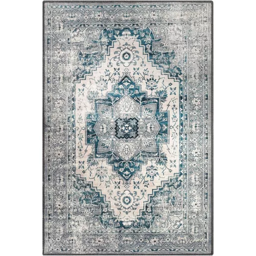 LuxFocus Vintage Keleti Mintás Szőnyeg 160x230cm Kék Csúszásmentes Mosható