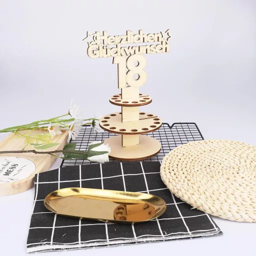 TAKUZA Drveni poklon za novac za 18. rođendan za muškarce i žene