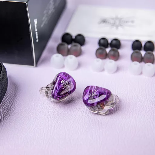 LINSOUL Kiwi Ears Orchestra Lite 8BA In-Ear Monitor IEM Lila Faceplate
