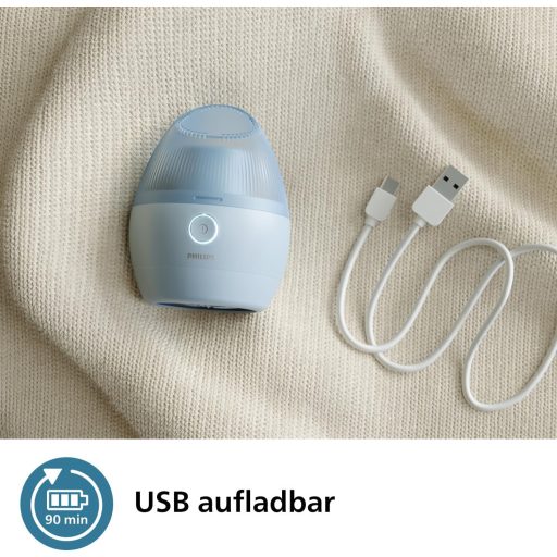 Philips GCA2100/20 Szösztelenítő Gép Töltöd, USB Kábellel, Minden Ruhaanyaghoz