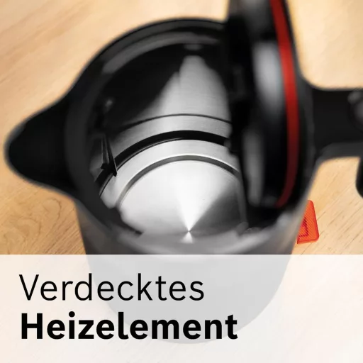 Bosch MyMoment TWK2M163 Vezeték nélküli vízforraló 1,7L, 2400W, automata kikapcsolás, matt fekete