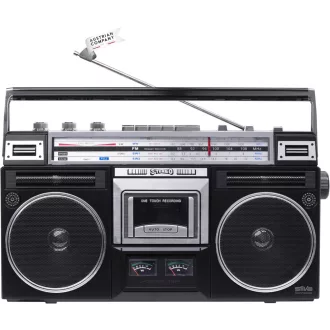   Silva Schneider PCR 1980 BT Retro Kazettás Magnó Bluetooth-tal és Felvétellel